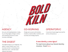 Tablet Screenshot of boldkiln.com